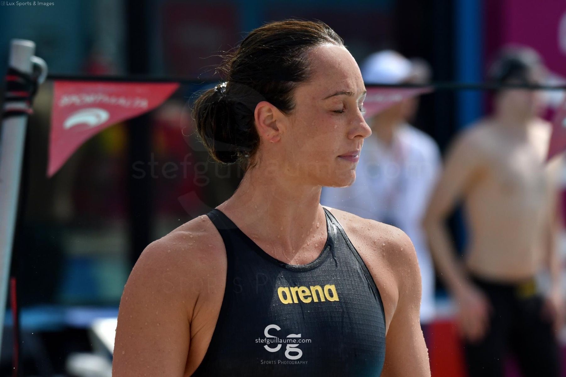 Sarah Rolko nach einem Wettkampf